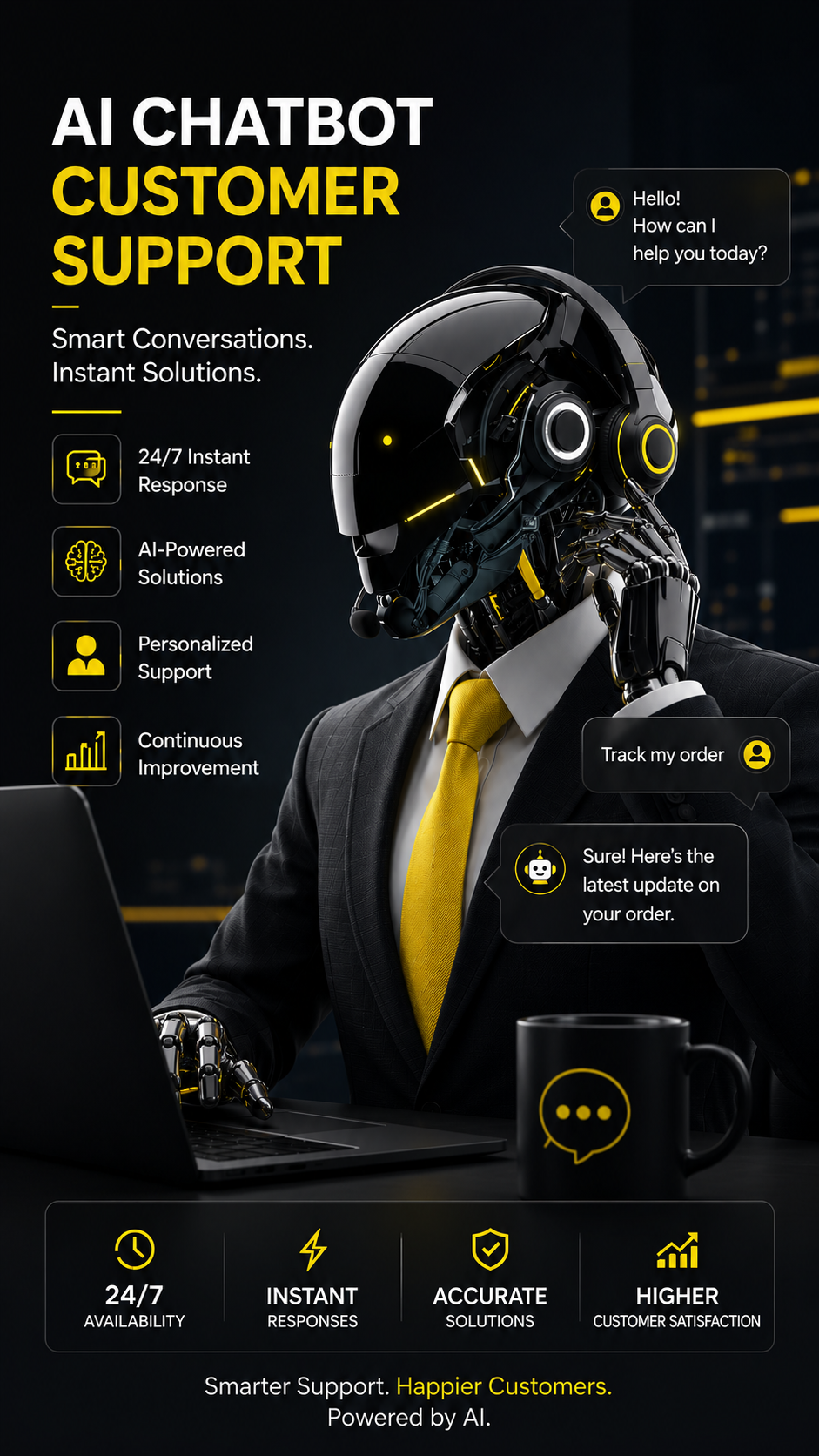 How AI Chatbots Are Revolutionizing
Customer Support for Modern Businesses